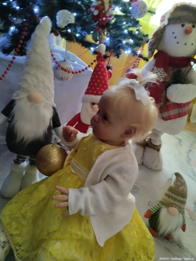 Любимочки, под ёлочкой 🎄 — Куклы Реборн (Reborn): домашние фото (фото 9)