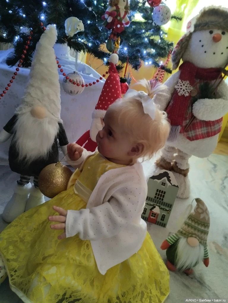 Любимочки, под ёлочкой 🎄 — Куклы Реборн (Reborn): домашние фото (фото 6)