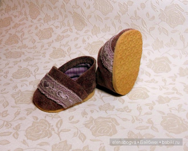 Туфельки для мишутки — Одежда и обувь для кукол своими руками: фото (фото 3)