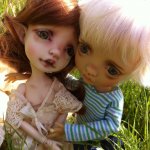 Люк и Лаура (Mystery Human and Mystery Elf by Nefer Kane)