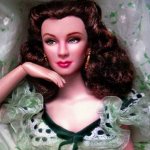 Скарлетт О`Хара куклы. Scarlett O'Hara doll