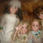 Ольга и Татьяна. Cuno & Otto Dressel, Armand Marseille doll