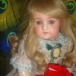 Прекрасная Ольга. Антикварная кукла Cuno & Otto Dressel doll
