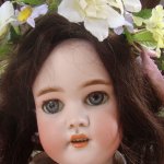 Моя Веснянка, антикварная кукла Simon & Halbig #1079  Doll