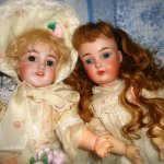Две барышни из прошлого. Антикварные куклы от Simon & Halbig & Kestner