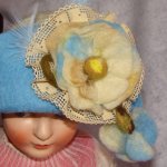 Фетровые шляпы для кукол