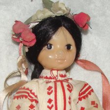 Коллекционная кукла СССР Украина 111