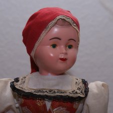 Винтажная кукла Чехословакия .Тортулон К 101