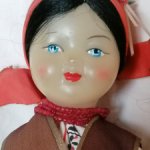 Кукла .из серии Дружба народов СССР молдавия  К 152