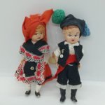 Пара редких кукол Pimar Португалия (К 40 )колкий пласти