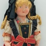 Petitcollin кукла из целлулоида Франция