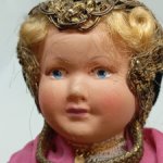Petitcollin кукла из целлулоида Франция