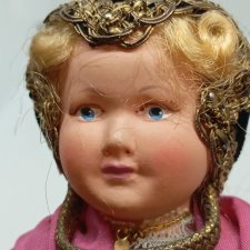 Petitcollin кукла из целлулоида Франция