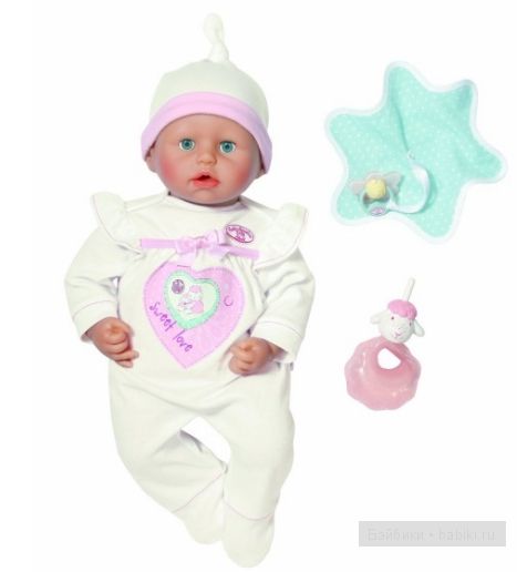 ZAPF Creation Baby Annabell Кукла с мимикой, 46 см ZAPF Creation Baby Annabell Кукла с мимикой, 46 см