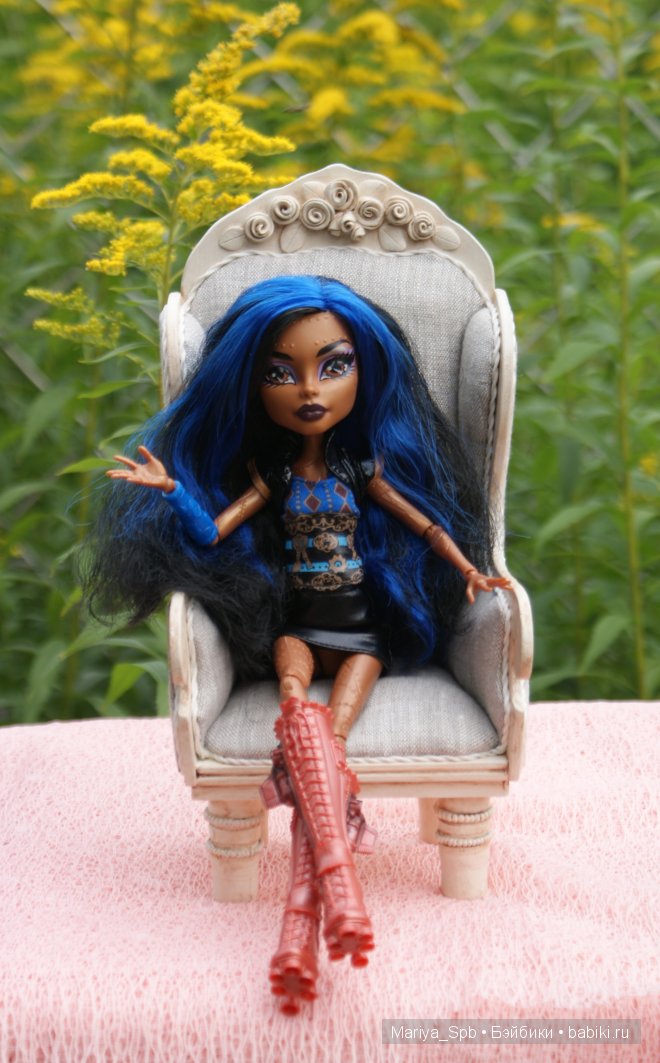 Кукольное кресло своими руками