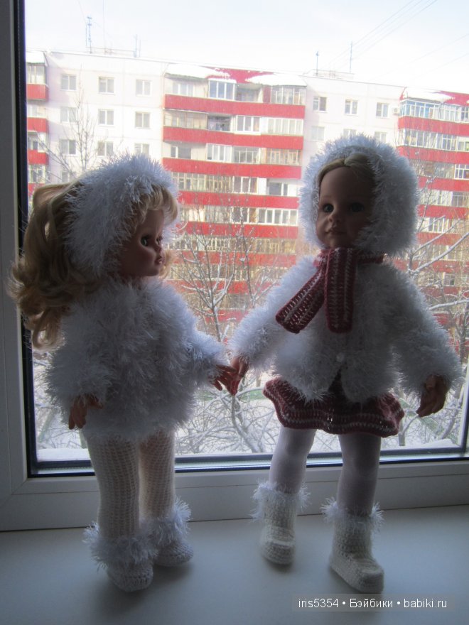 Зима продолжается. Одежда для кукол