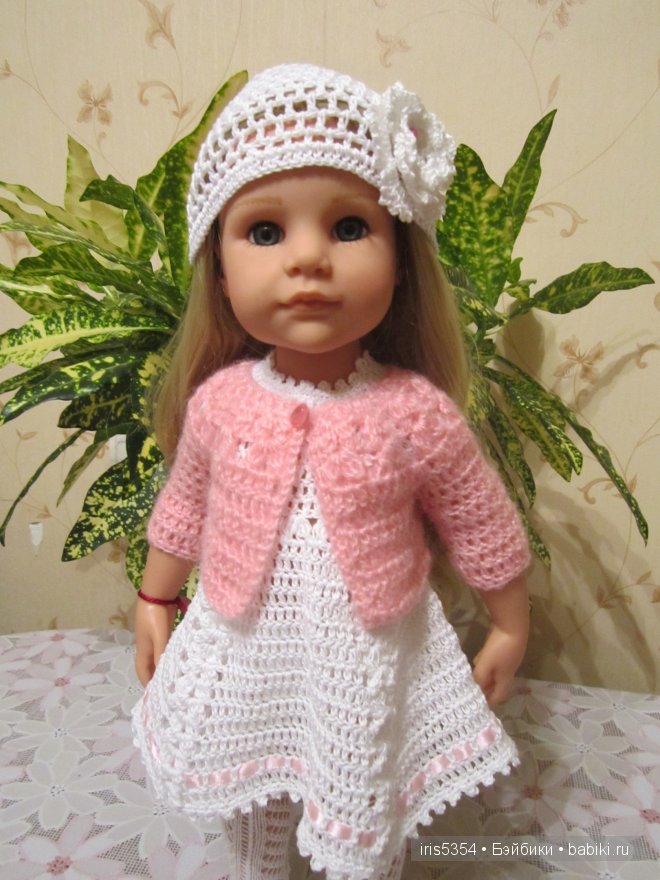 На розовую тему. Одежда для кукол Готц