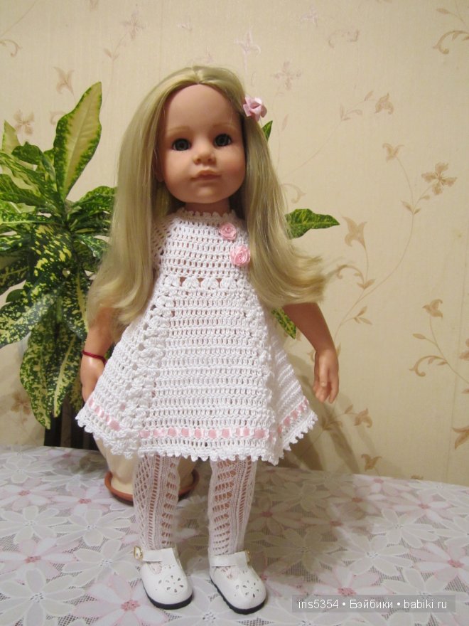 На розовую тему. Одежда для кукол Готц