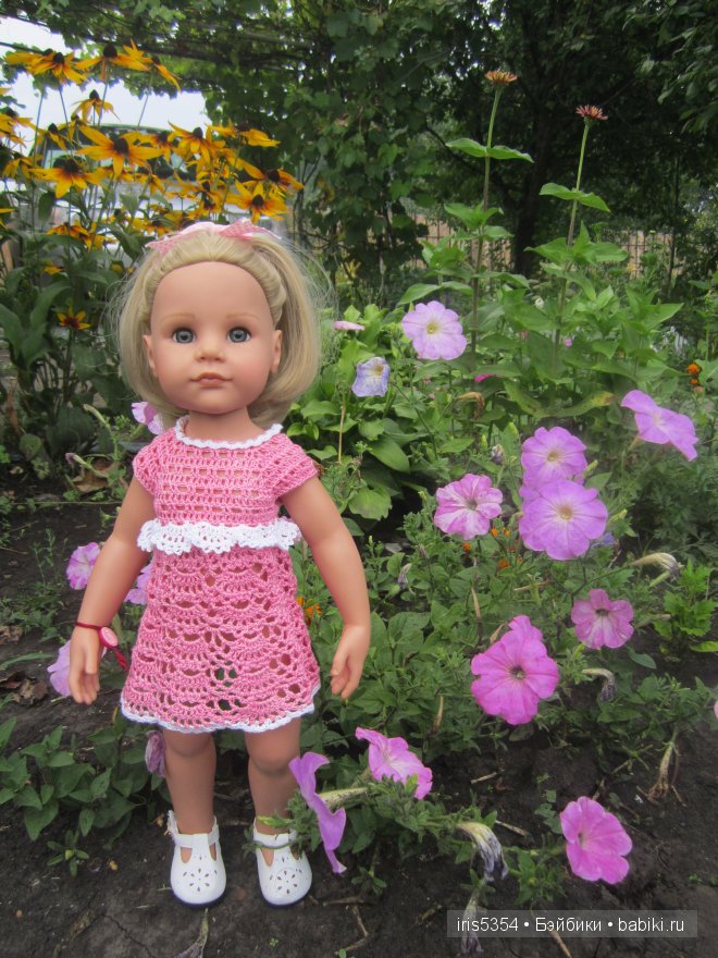 Кружево снова в моде. Одежда для кукол Готц