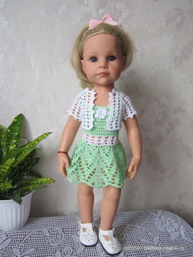 Кружево снова в моде. Одежда для кукол Готц (фото 6)