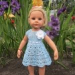 Кружево снова в моде. Одежда для кукол Готц