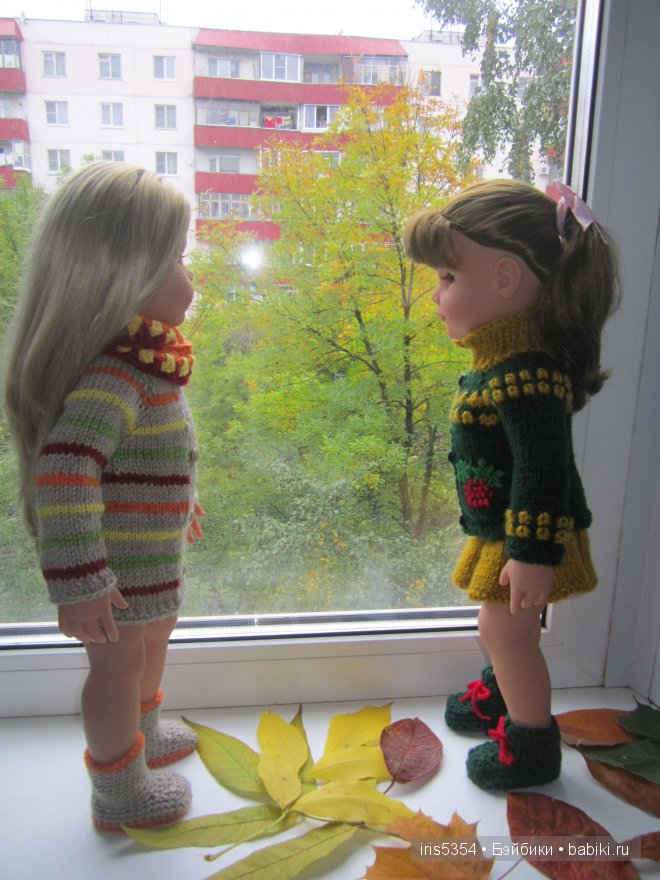 Осенние краски. Одежда для кукол Готц | Бэйбики Осенние краски. Одежда для кукол Готц (фото 10)