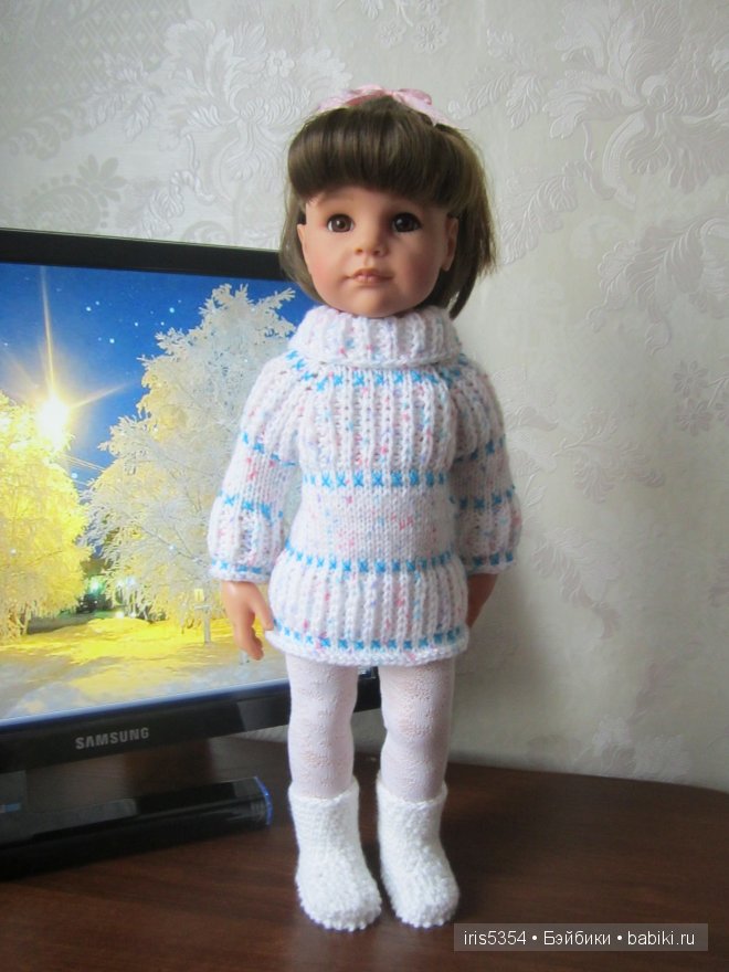 Мы утепляемся — Одежда и обувь для кукол своими руками: фото (фото 6)