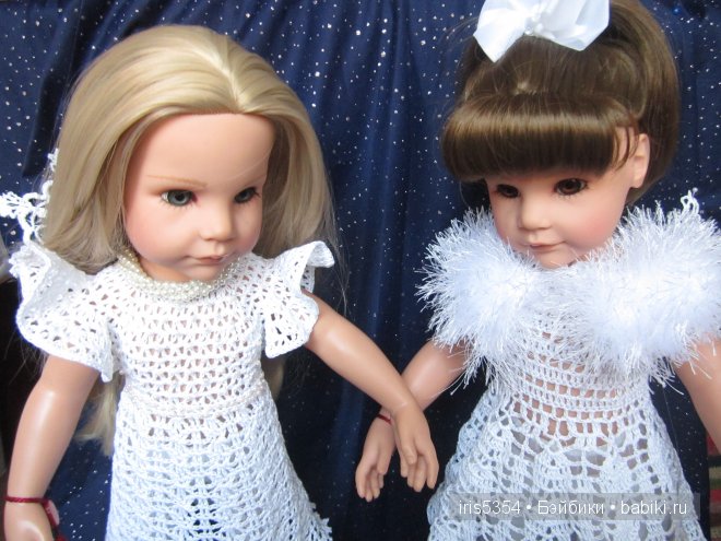 Девочки (куклы Готц) готовятся к Рождеству (фото 6)