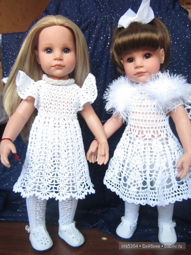 Девочки (куклы Готц) готовятся к Рождеству (фото 5)