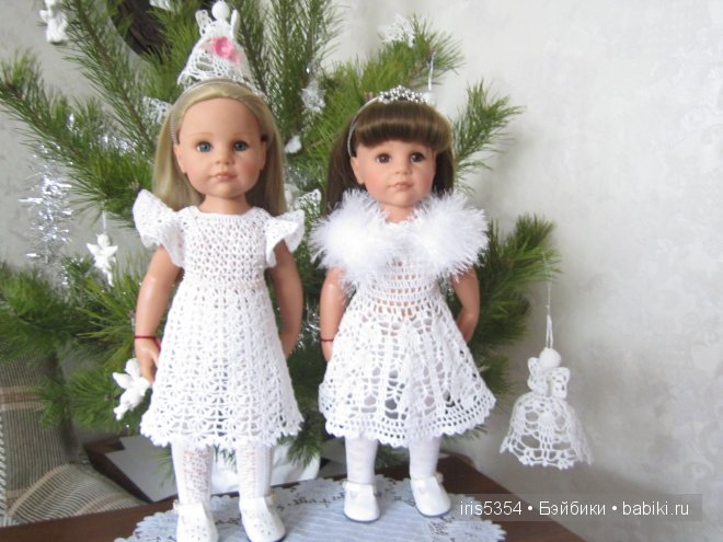 Девочки (куклы Готц) готовятся к Рождеству