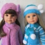 Эти симпатичные полосочки... Одежда для кукол Готц