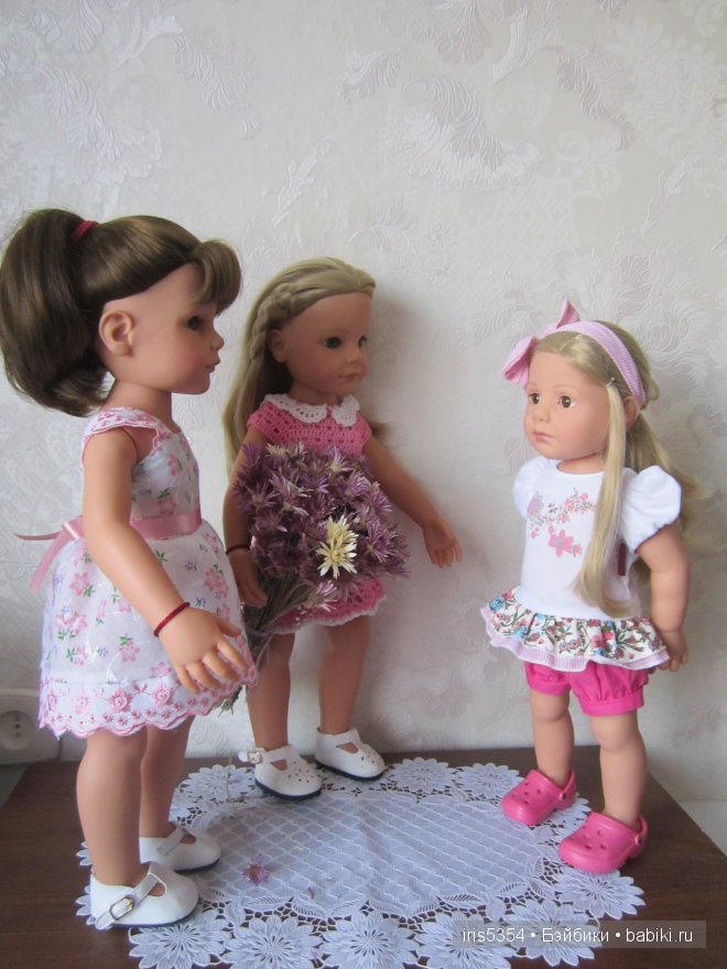 Весенний подарок — Одежда и обувь для кукол своими руками: фото (фото 8)