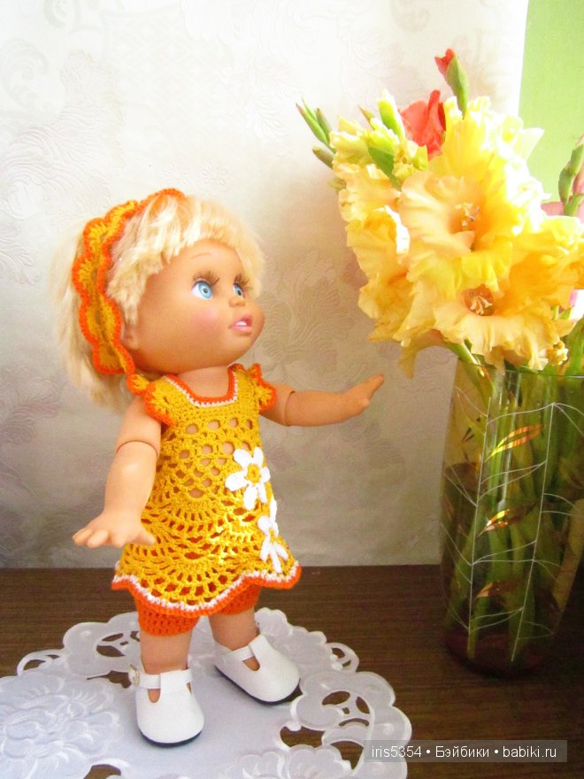 Вспоминая краски лета — Одежда и обувь для кукол своими руками: фото