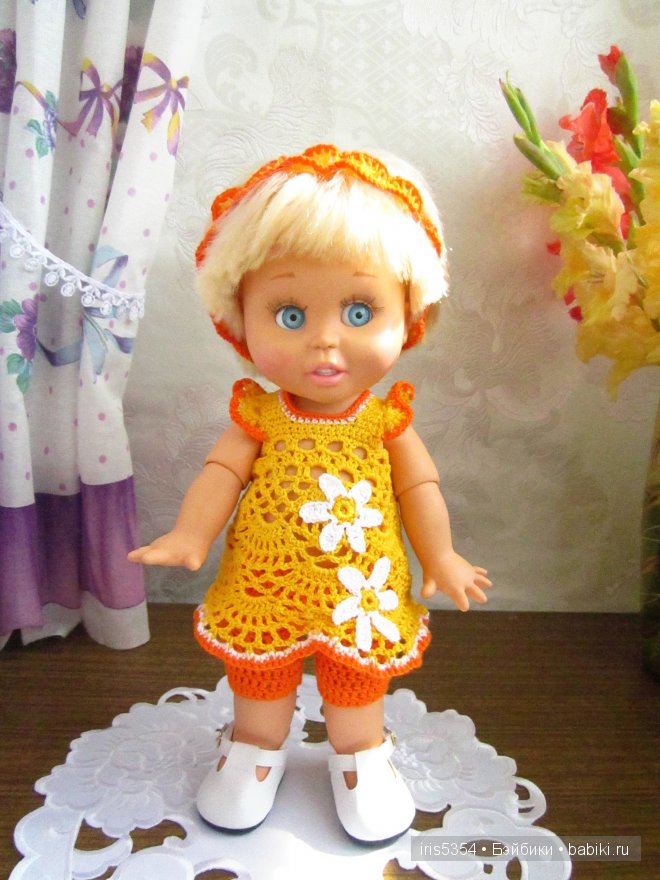 Вспоминая краски лета — Одежда и обувь для кукол своими руками: фото (фото 9)
