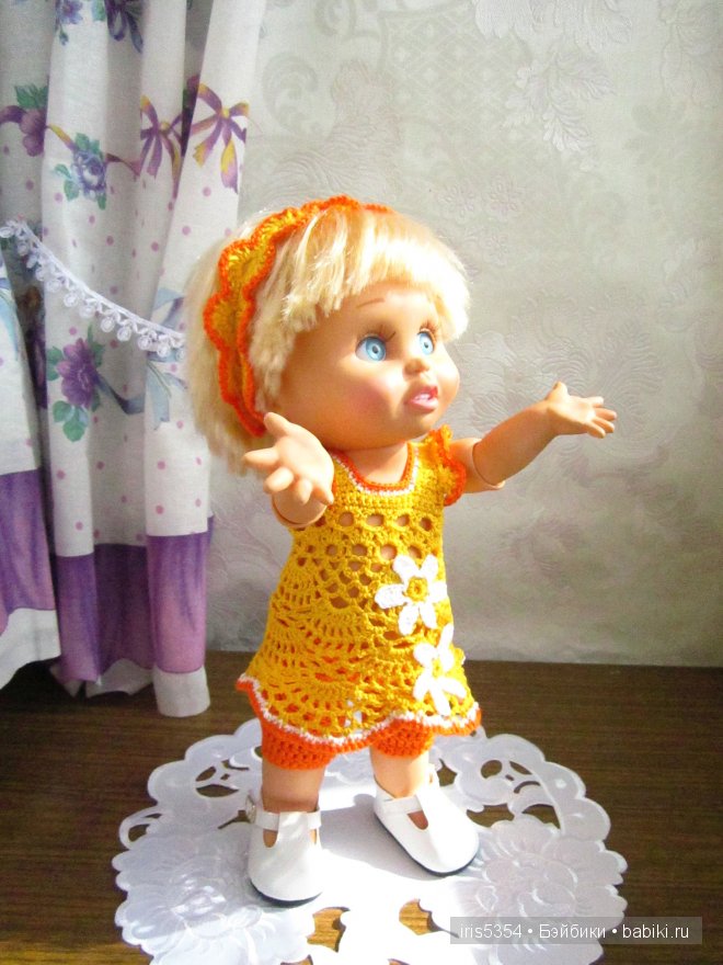 Вспоминая краски лета — Одежда и обувь для кукол своими руками: фото
