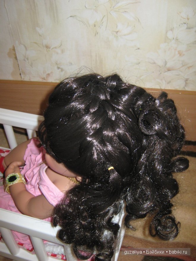 Плойка и Марселкин паричок. И укрепление ручек у Миддлентошек (фото 6)