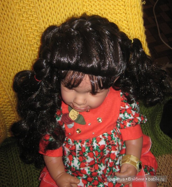 Плойка и Марселкин паричок. И укрепление ручек у Миддлентошек (фото 3)