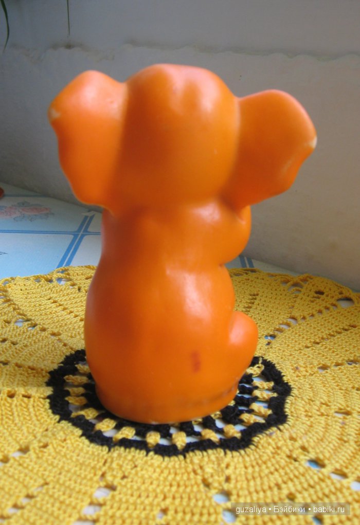 Позитивный слоник — Игрушки СССР и советского детства: резиновые (фото 4)