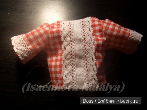 Мастер класс. Как появляется платье для куклы