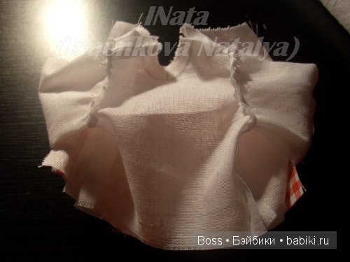 Мастер-класс. Как появляется платье для куклы