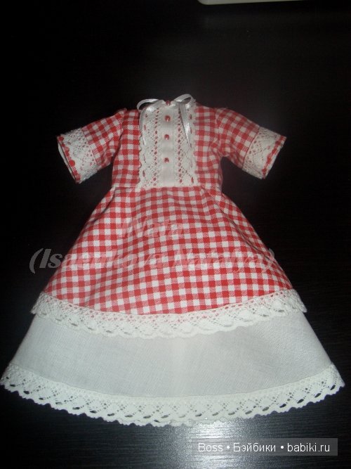 Мастер класс. Как появляется платье для куклы