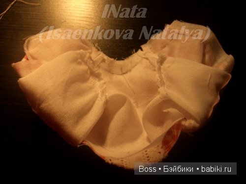 Мастер класс. Как появляется платье для куклы