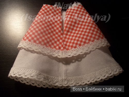 Мастер класс. Как появляется платье для куклы