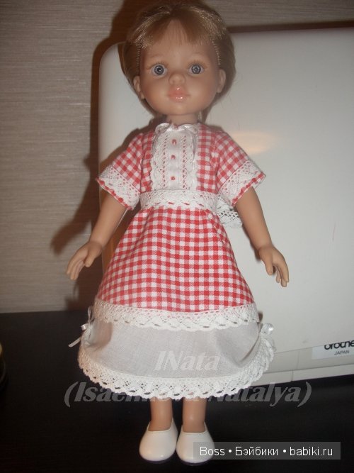 Мастер класс. Как появляется платье для куклы