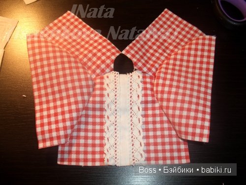 Мастер класс. Как появляется платье для куклы (фото 4)