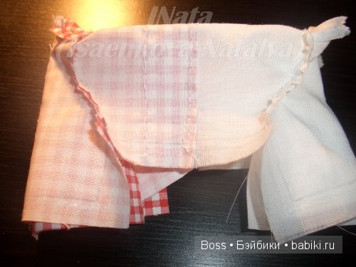 Мастер класс. Как появляется платье для куклы (фото 9)