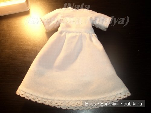 Мастер класс. Как появляется платье для куклы