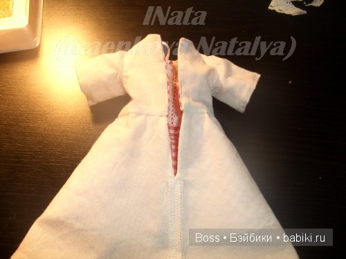 Мастер-класс. Как появляется платье для куклы