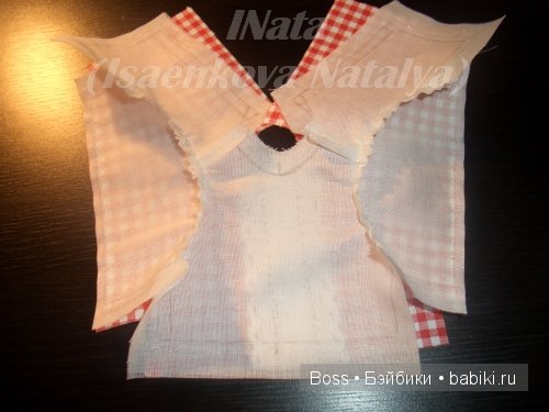 Мастер класс. Как появляется платье для куклы (фото 5)