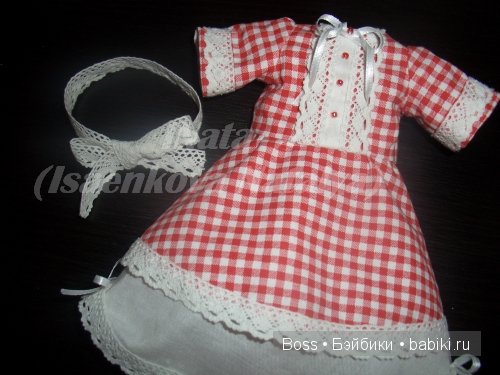 Мастер класс. Как появляется платье для куклы